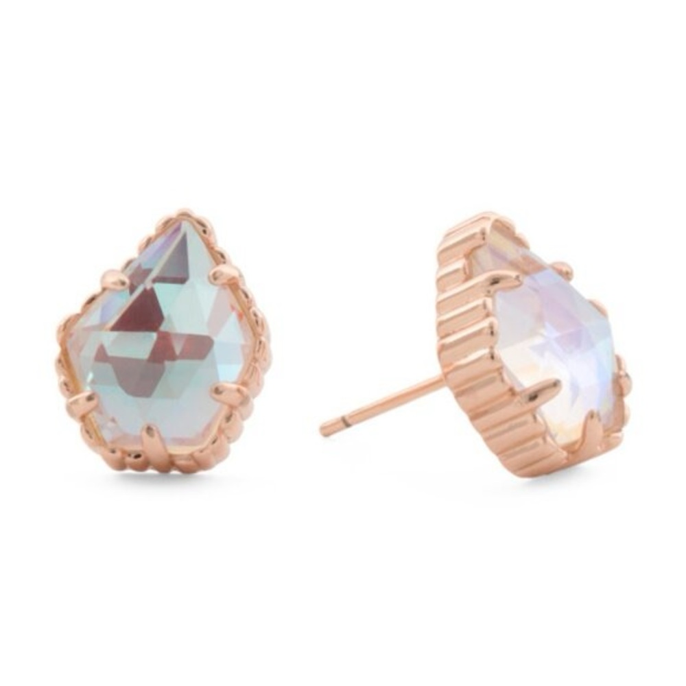 Kendra Scott Iridescent Gold Earrings